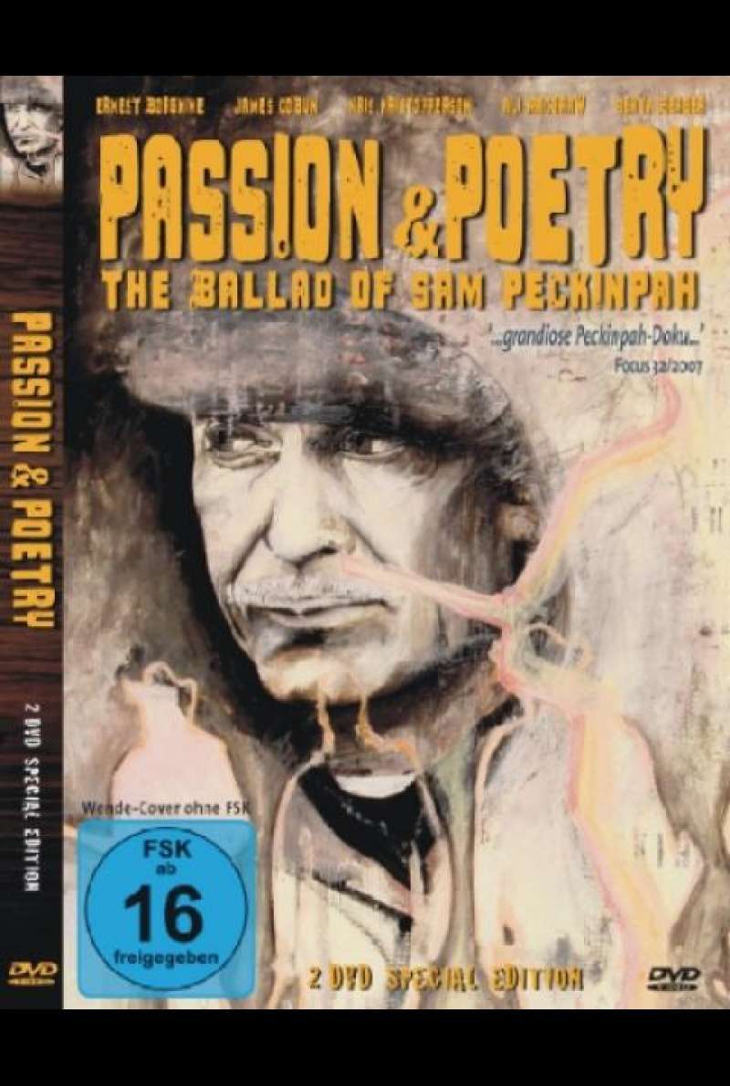 Passion & Poetry - The Ballad Of Sam Peckinpah - DVD-Cover