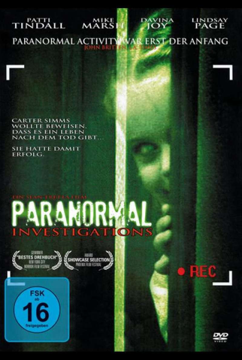 Paranormal Investigations - DVD-Cover