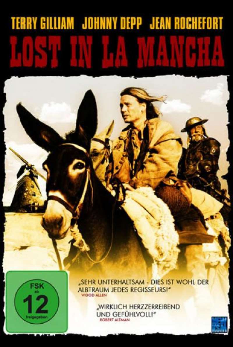 Lost in La Mancha - DVD-Cover