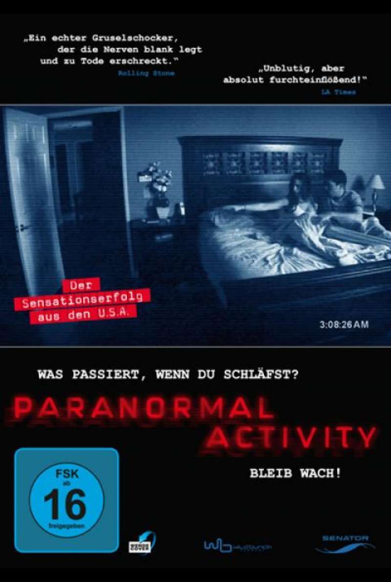 Paranormal Activity - DVD-Cover