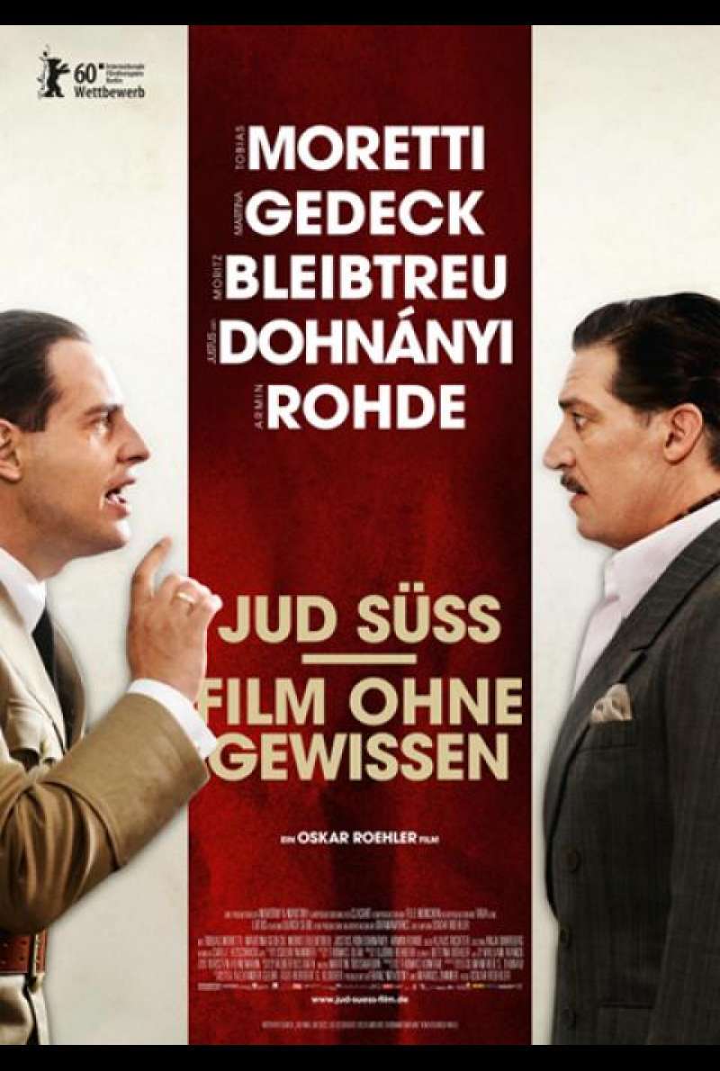 Jud Süß - Film ohne Gewissen - Filmplakat