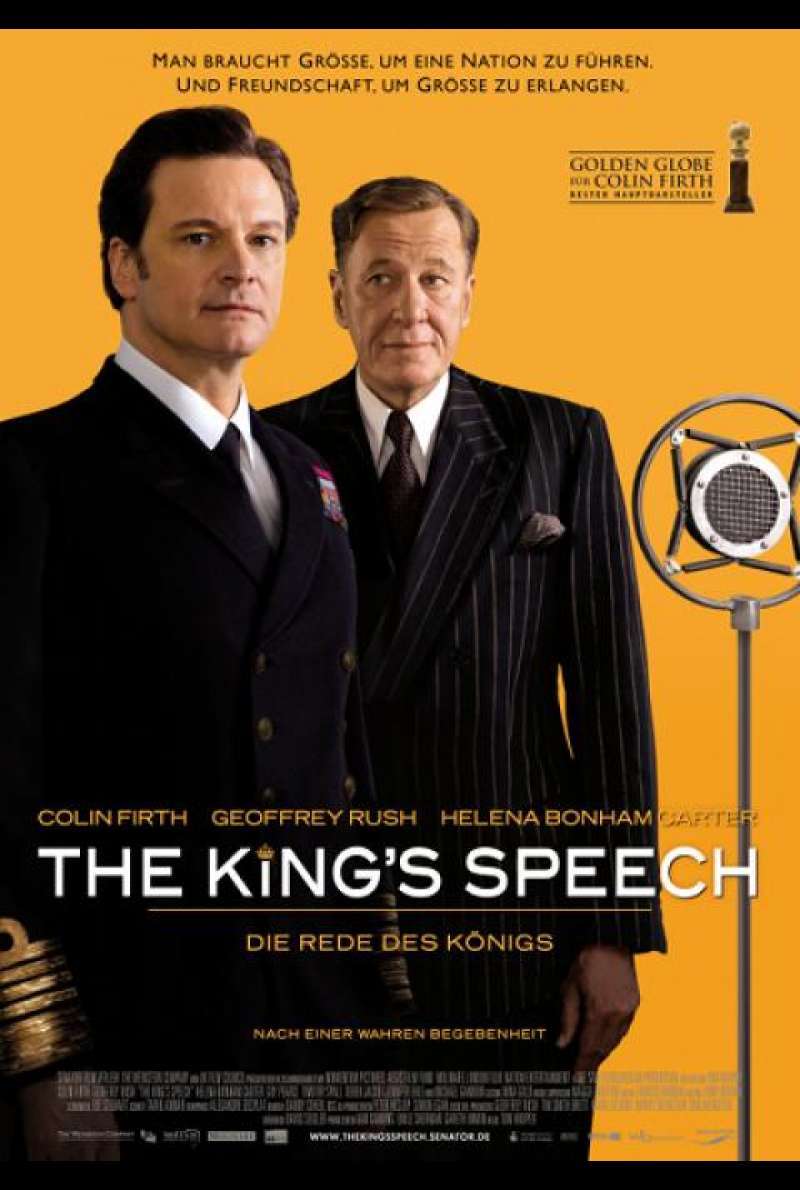The King's Speech - Filmplakat