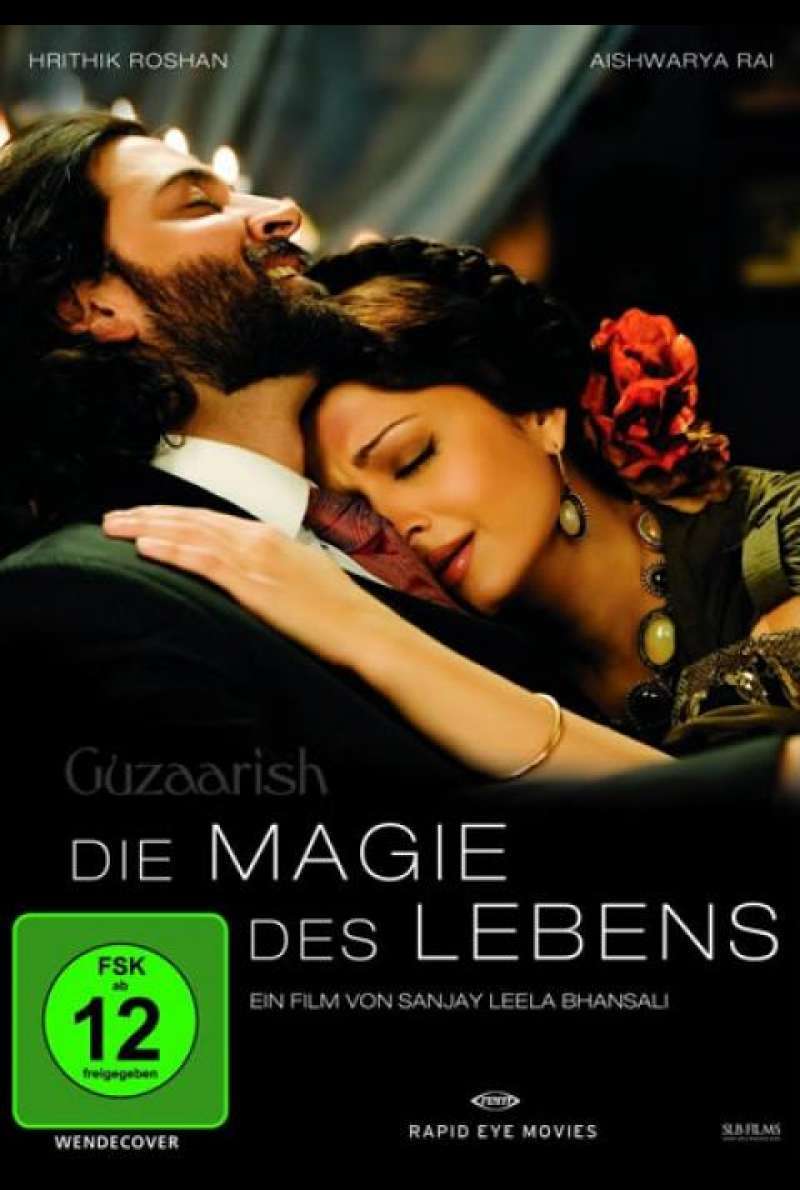 Die Magie des Lebens - Guzaarish - DVD-Cover