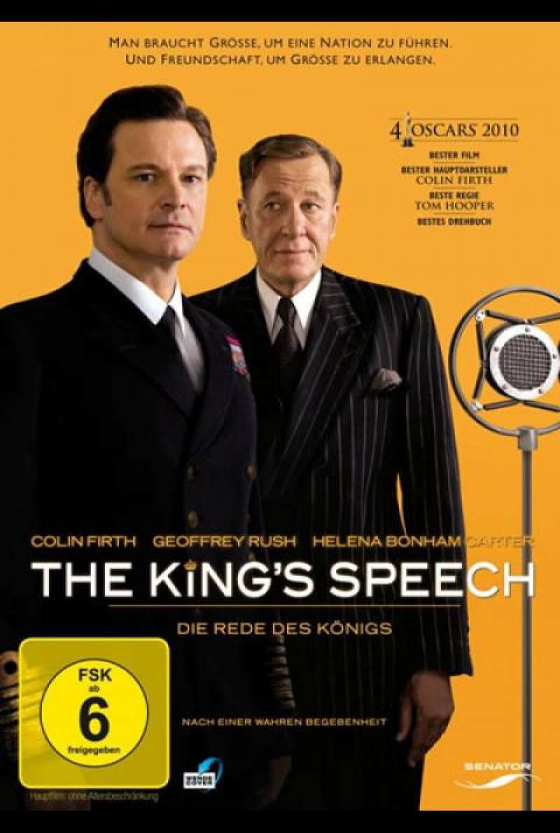 The King's Speech - DVD-Cover