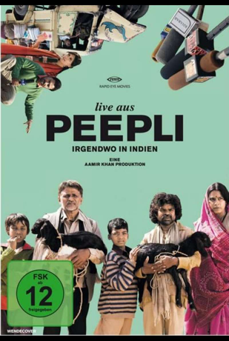 Live aus Peepli - Irgendwo in Indien - DVD-Cover