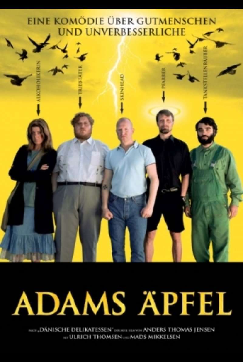 Filmplakat Adams Äpfel / Adams Aebler von Anders Thomas Jensen