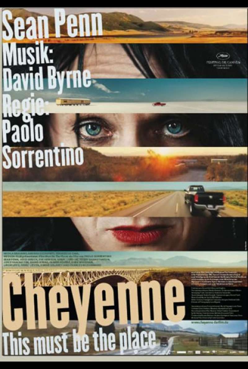 Cheyenne - This Must Be the Place - Filmplakat