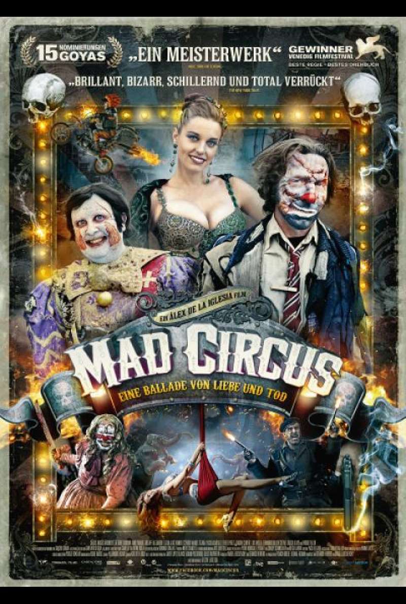 Mad Circus - Eine Ballade von Liebe und Tod - Filmplakat