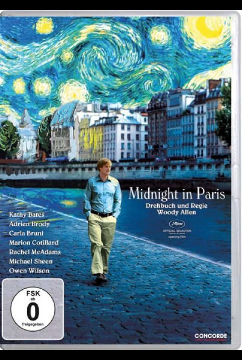 Midnight in Paris - DVD-Cover