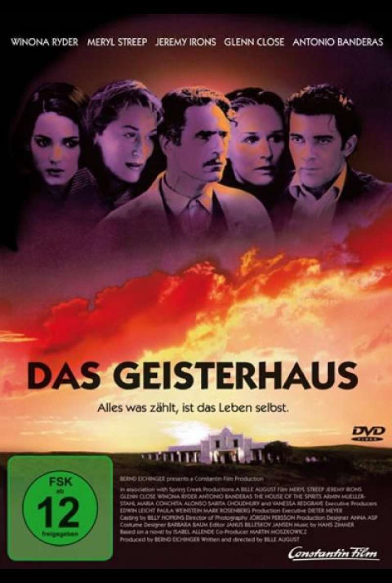 Das Geisterhaus - DVD-Cover