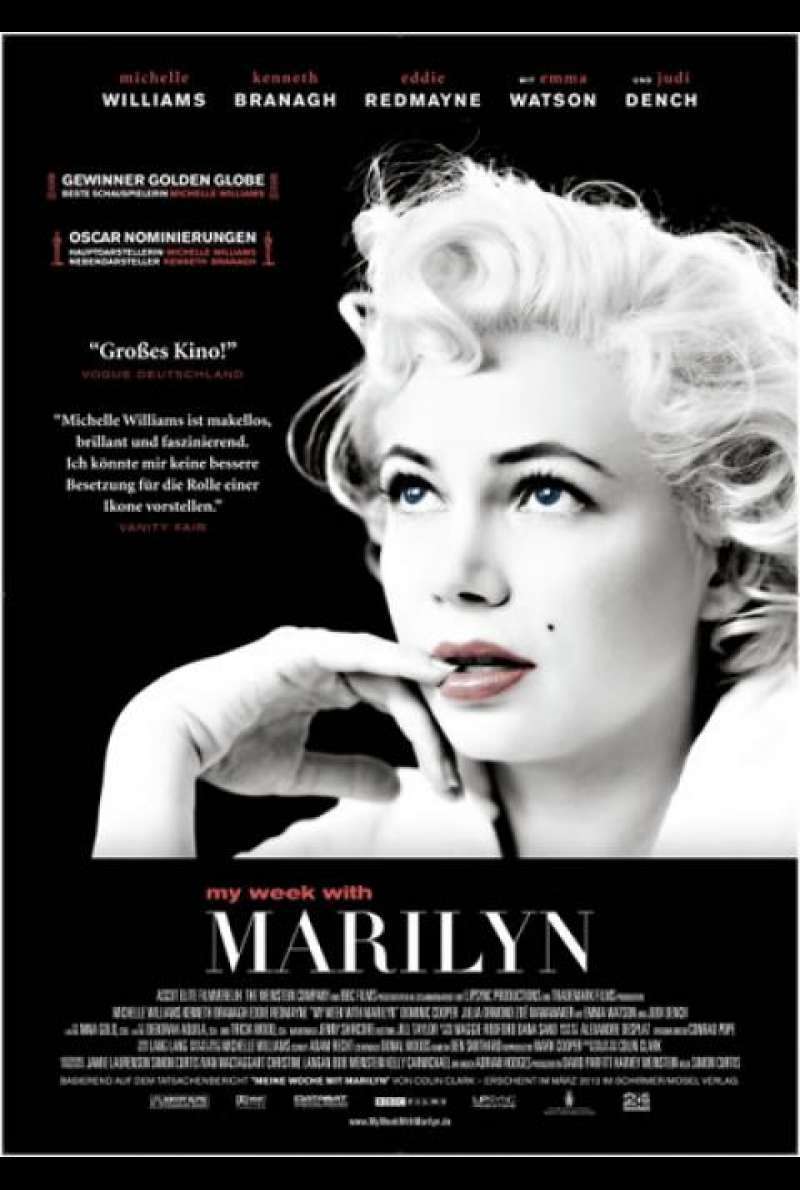 My Week with Marilyn - Filmplakat