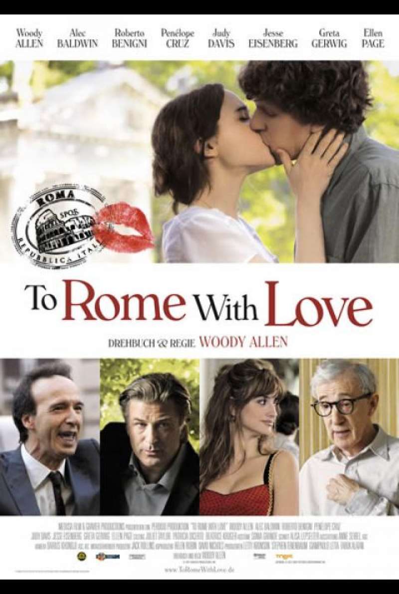 To Rome with Love - Filmplakat