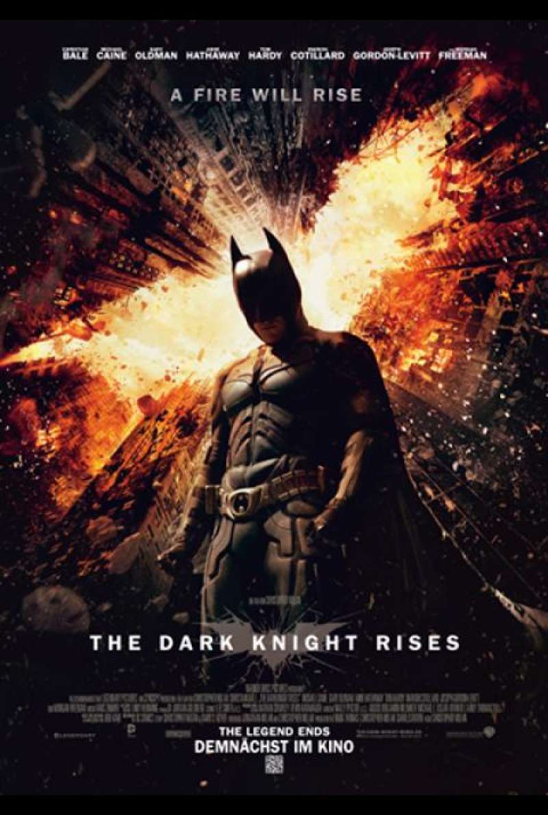 The Dark Knight Rises - Filmplakat