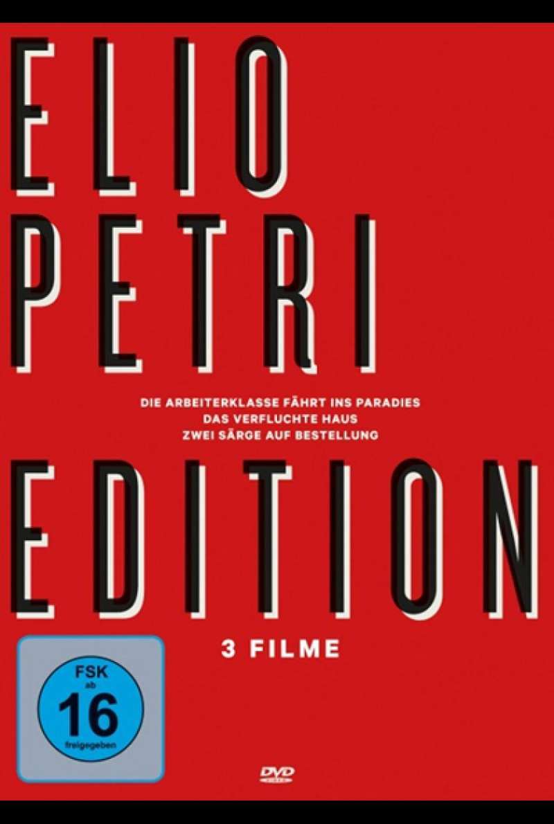 Elio Petri Edition - DVD-Cover