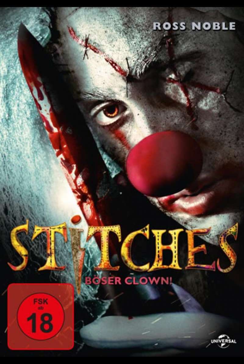 Stitches- Böser Clown! (DVD-Cover)