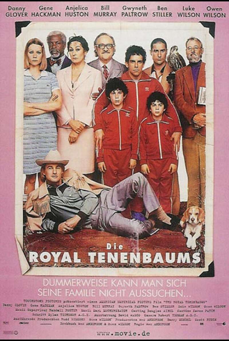 Die Royal Tenenbaums - Filmplakat