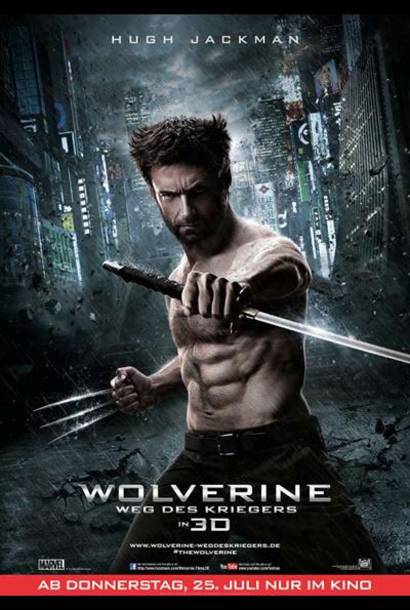 Wolverine: Weg des Kriegers - Filmplakat