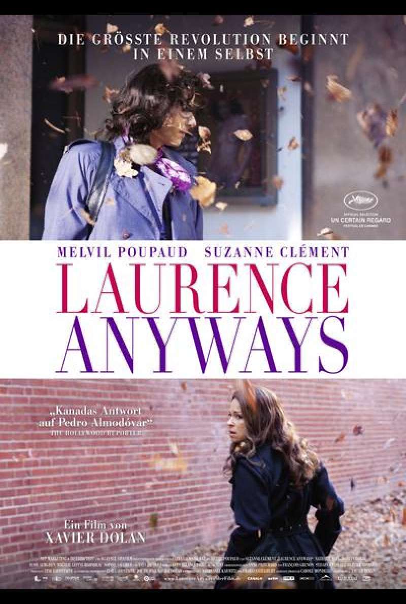 Laurence Anyways - Filmplakat (deutsch)