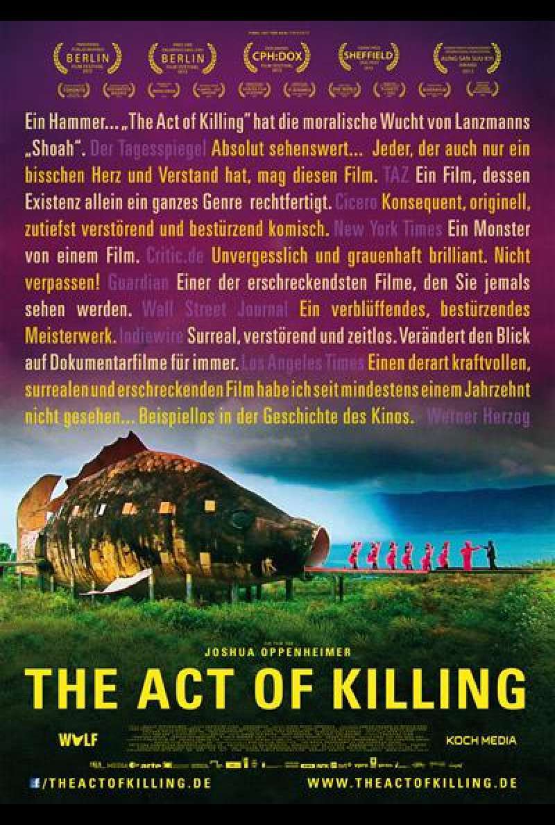 The Act of Killing - Filmplakat