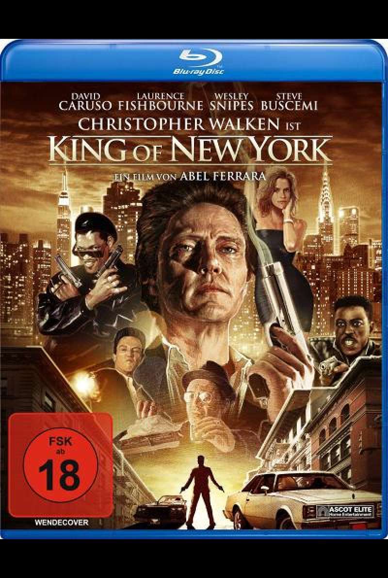 King of New York - Blu-ray Cover