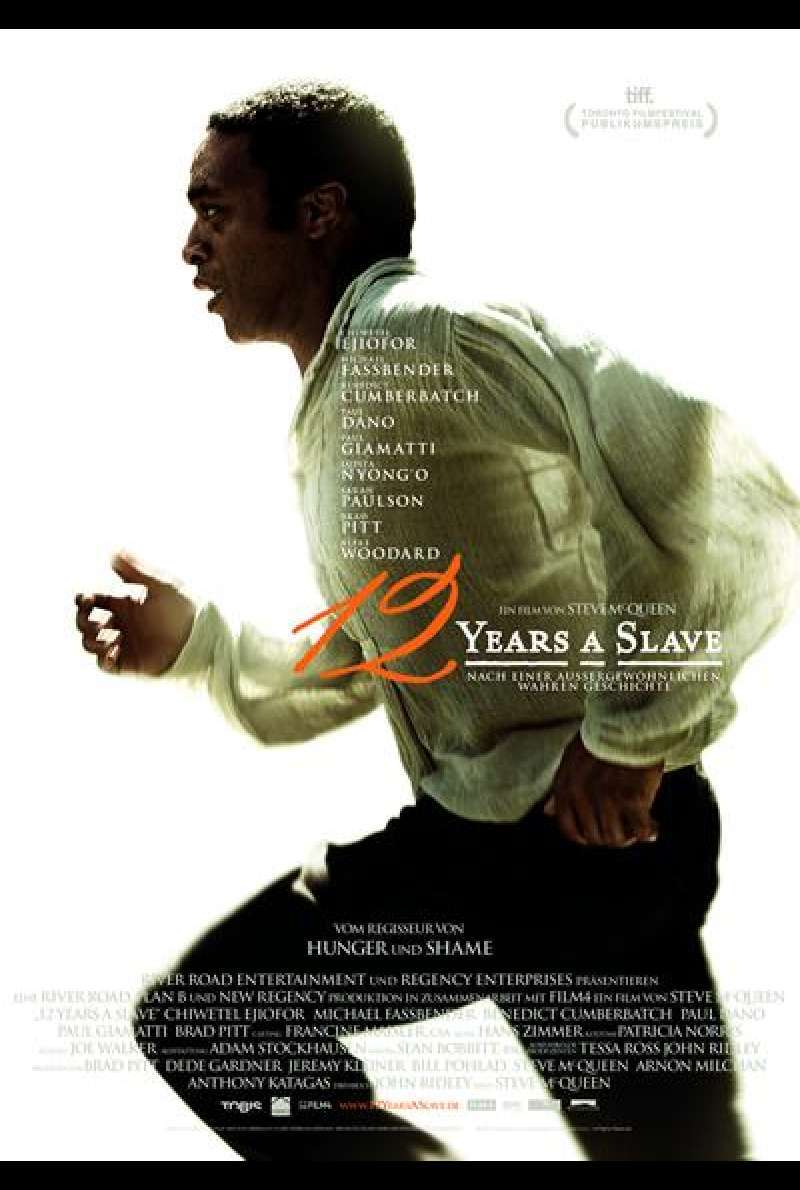 12 Years a Slave - Filmplakat