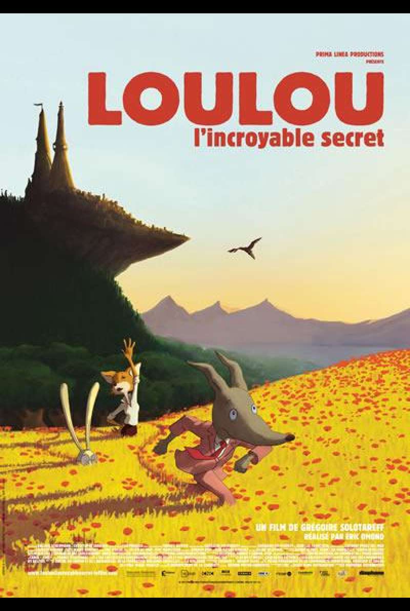 Loulou, l'incroyable secret - Filmplakat (FR)