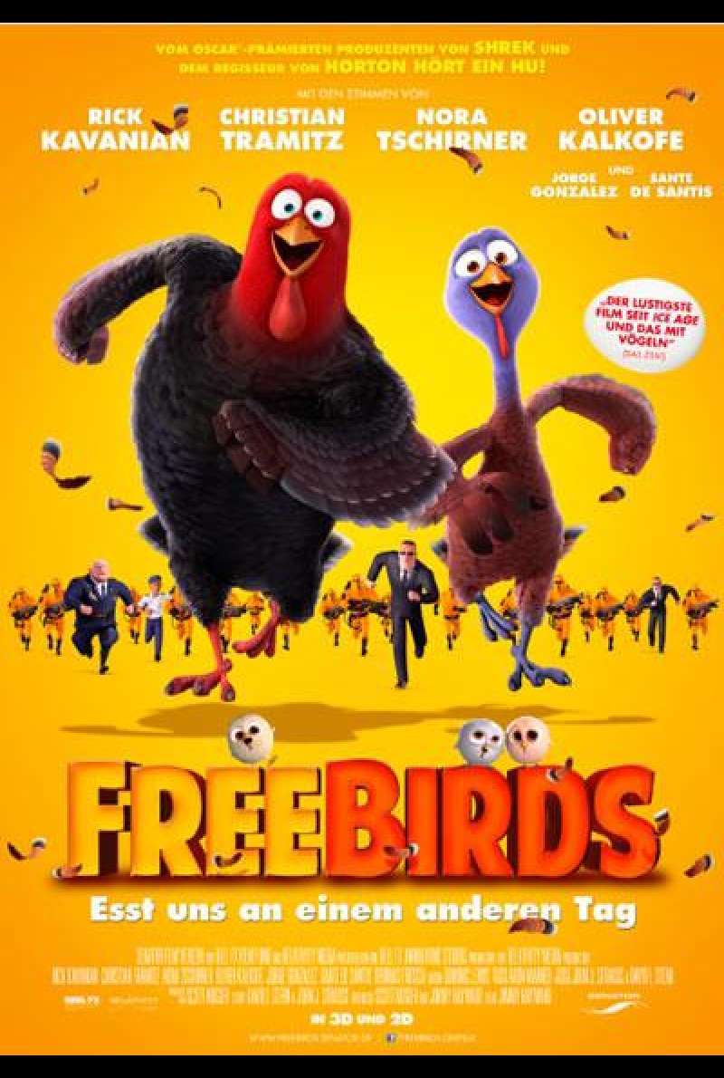 Free Birds - Esst uns an einem anderen Tag - Filmplakat