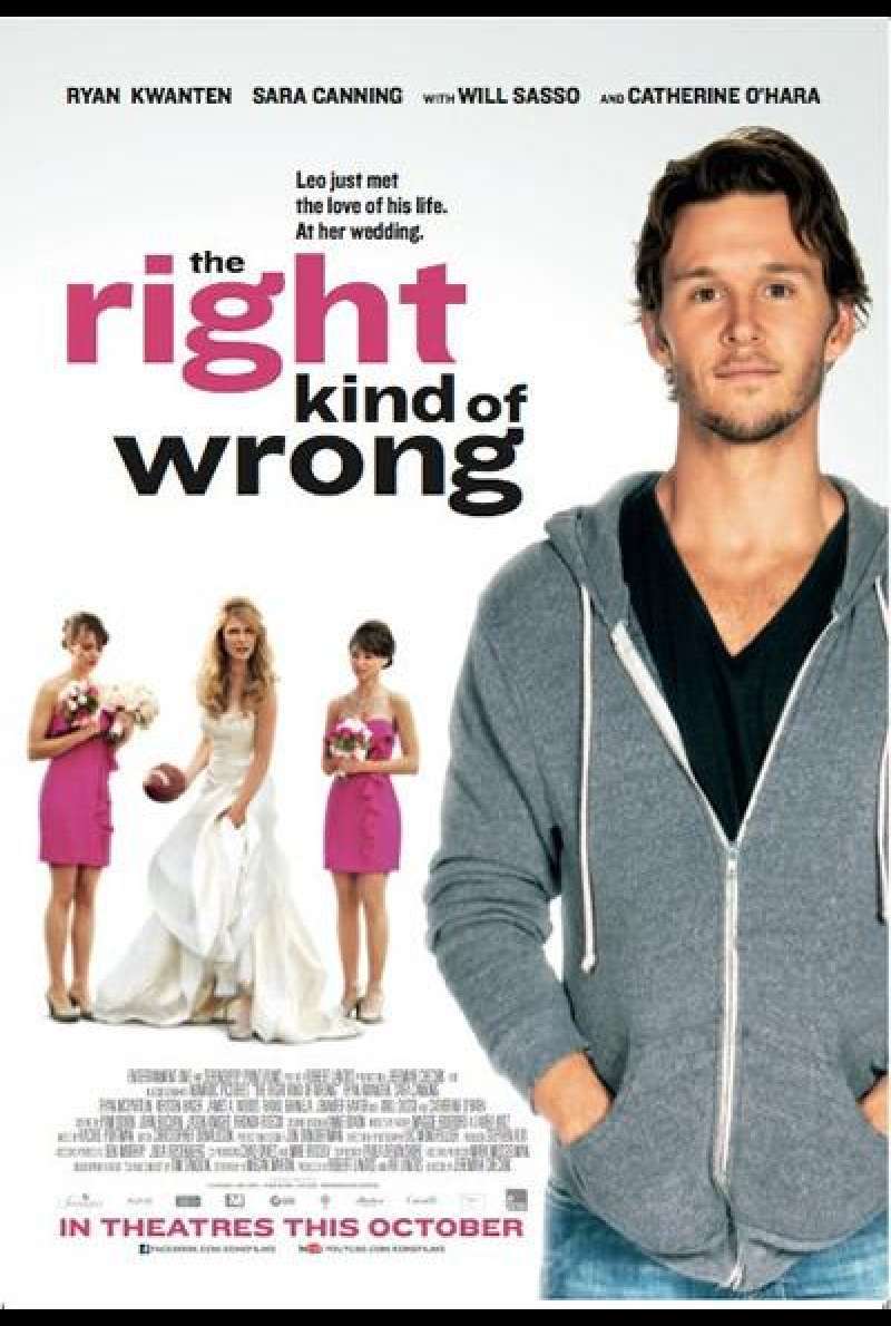 The Right Kind of Wrong - Filmplakat (US)