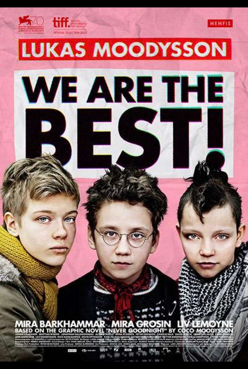  We Are the Best! von Lukas Moodysson - Filmplakat (SE) 
