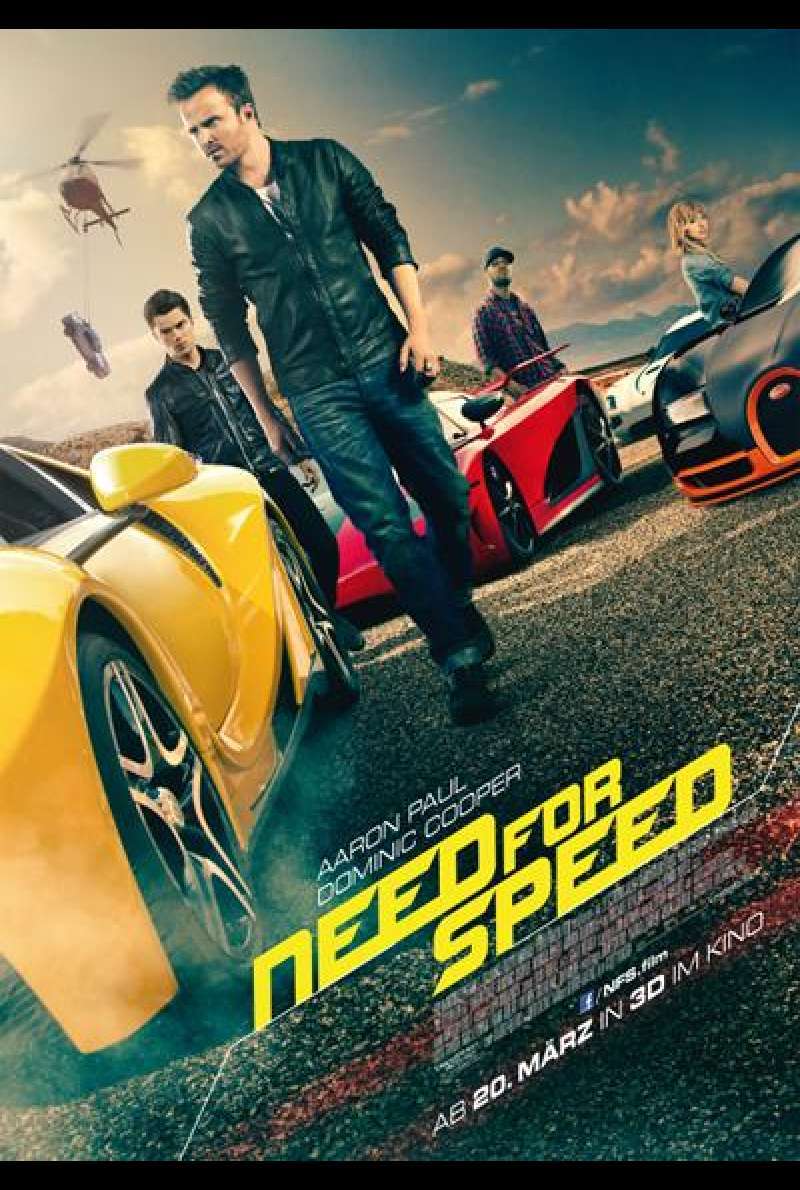 Need For Speed 3D - Filmplakat