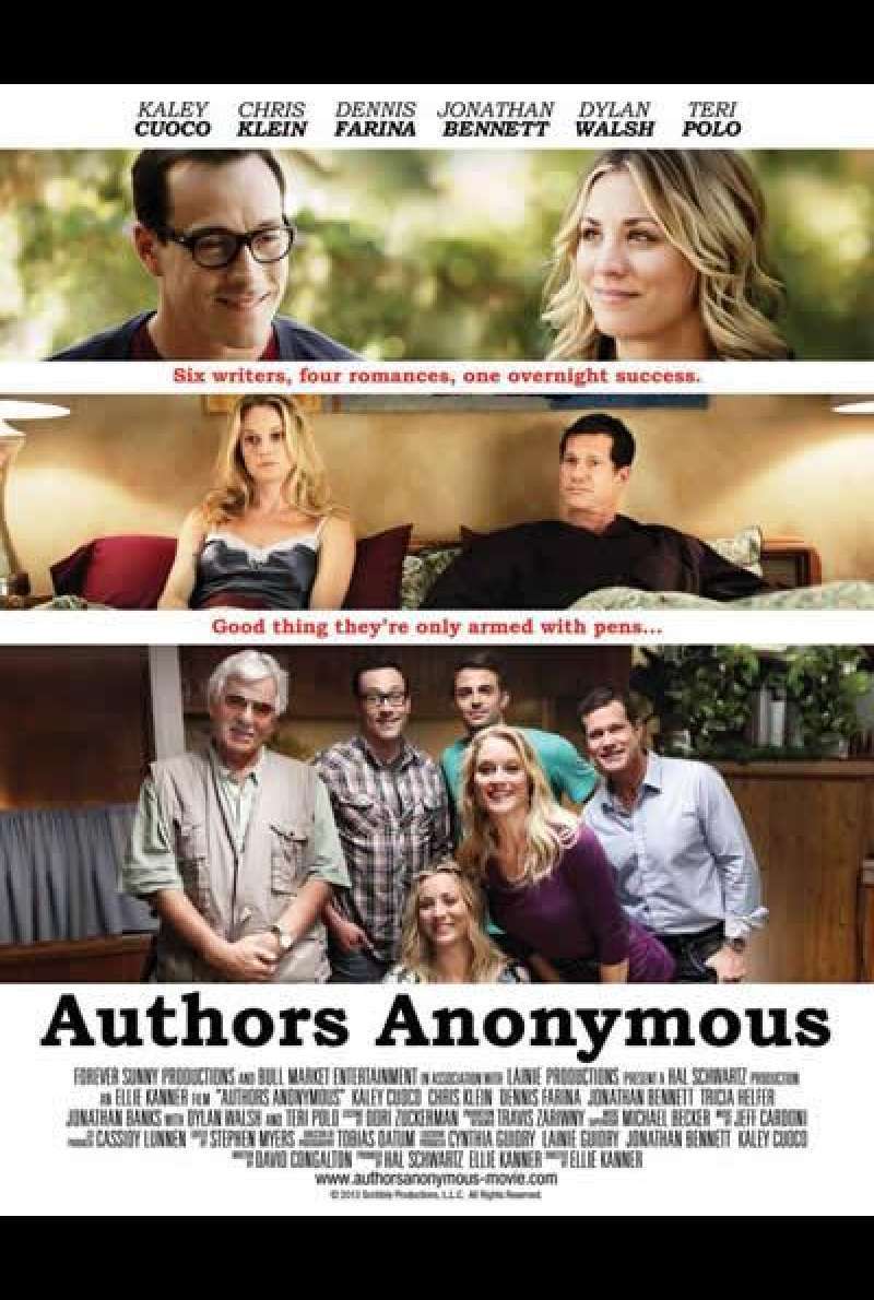 Authors Anonymous von Elli Kanner - Filmplakat (US)