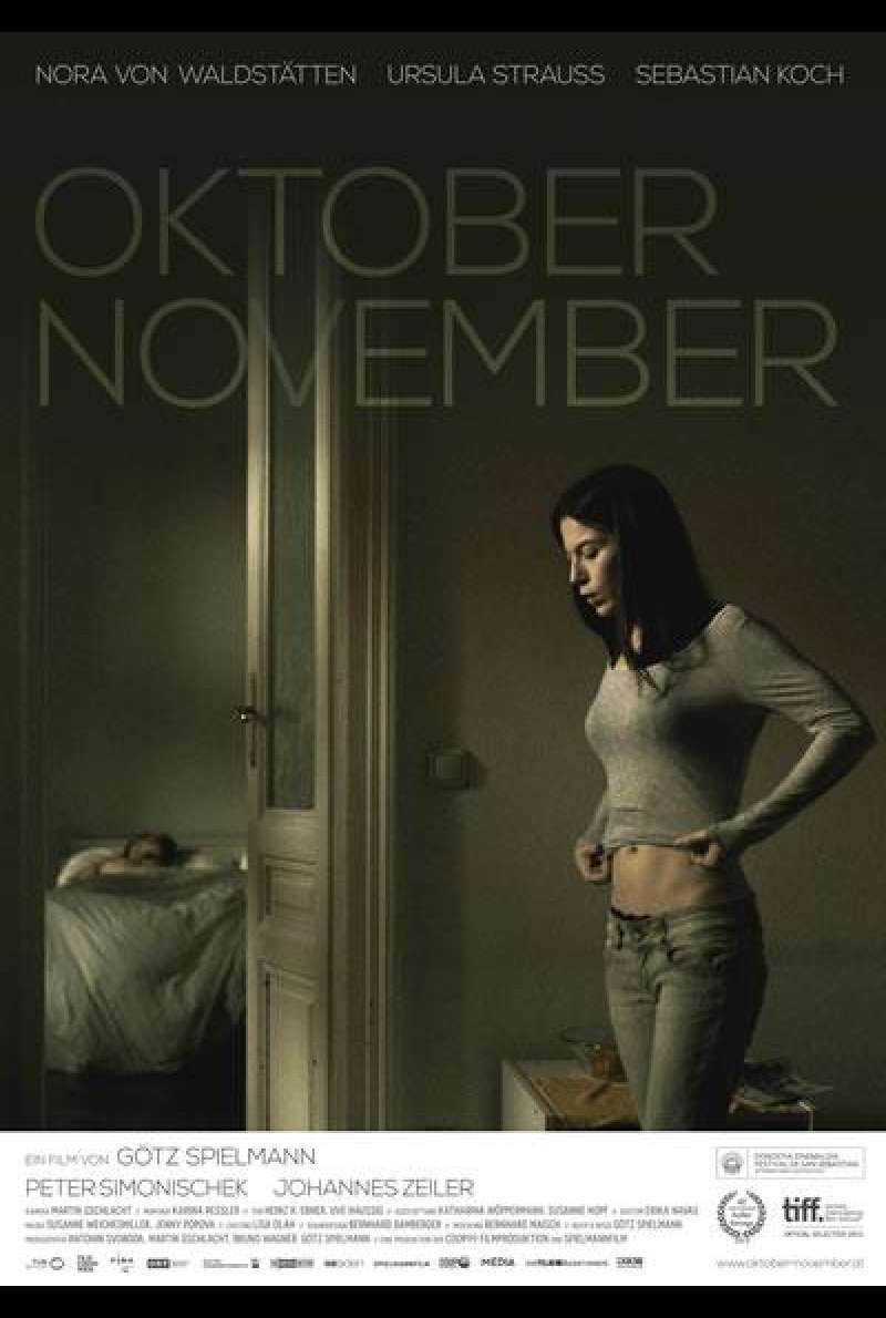 Oktober, November von Götz Spielmann - Filmplakat