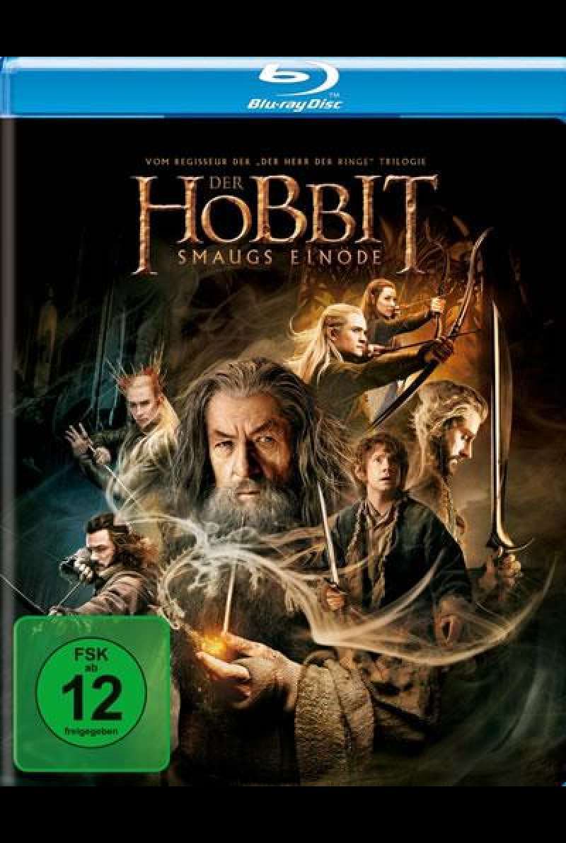 Der Hobbit: Smaugs Einöde - BD-Cover