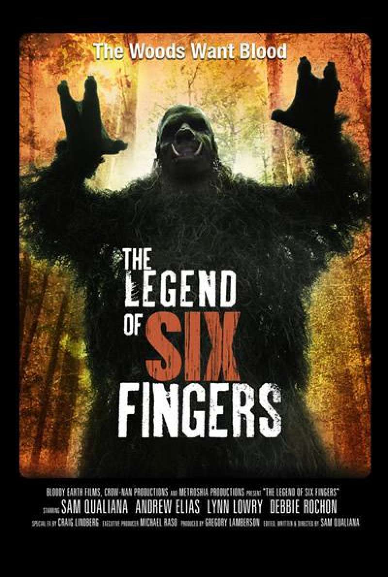 The Legend of Six Fingers von Sam Qualiana - Filmplakat (US)