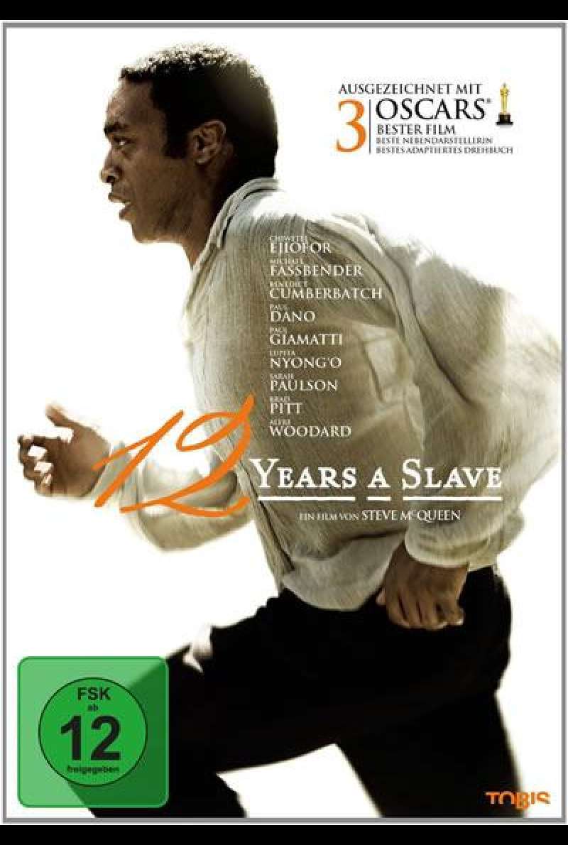 12 Years a Slave - DVD-Cover