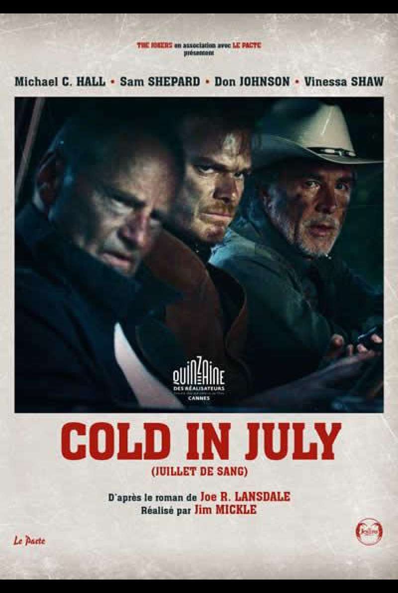 Cold in July von Jim Mickle - Filmplakat (FR)