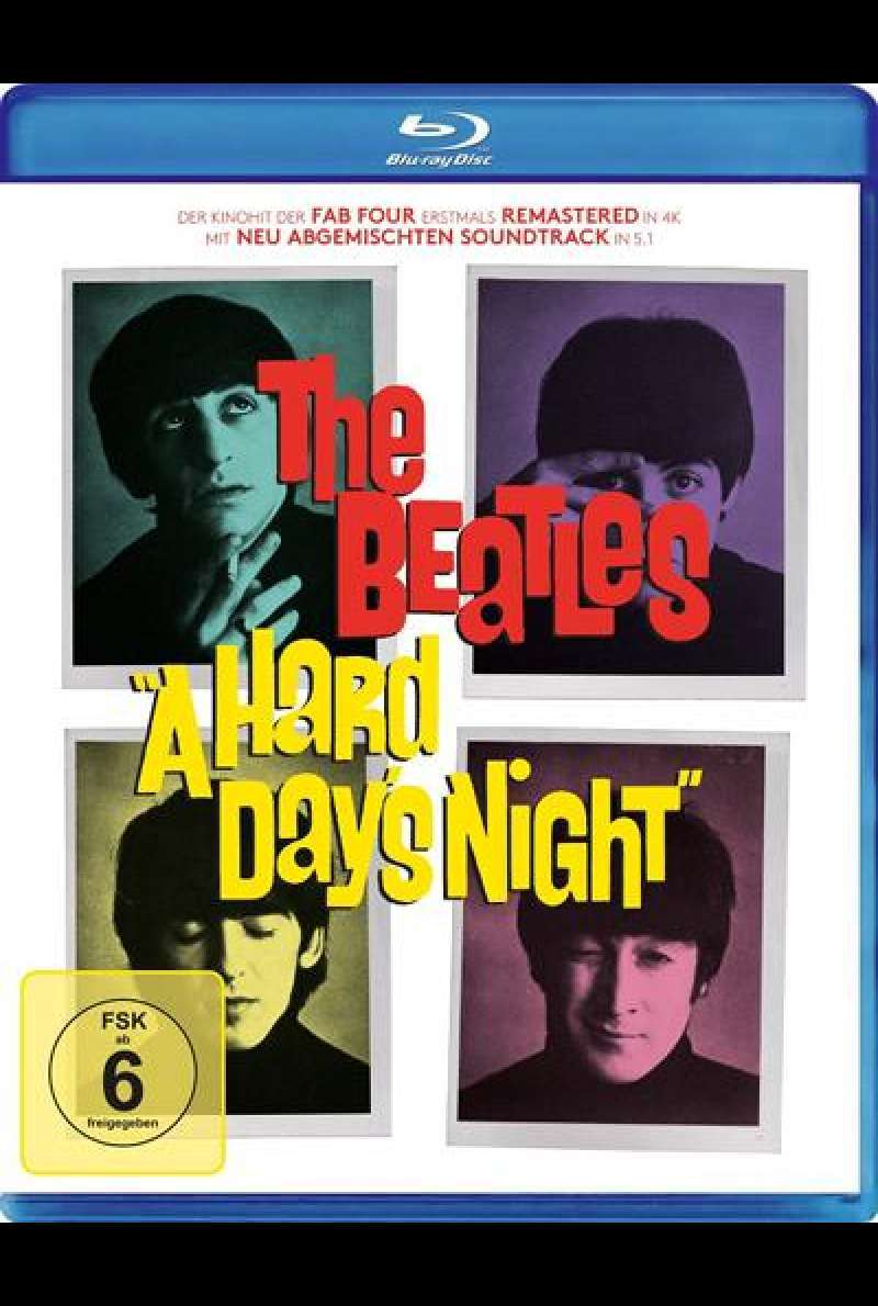 A Hard Day's Night - Blu-ray Cover