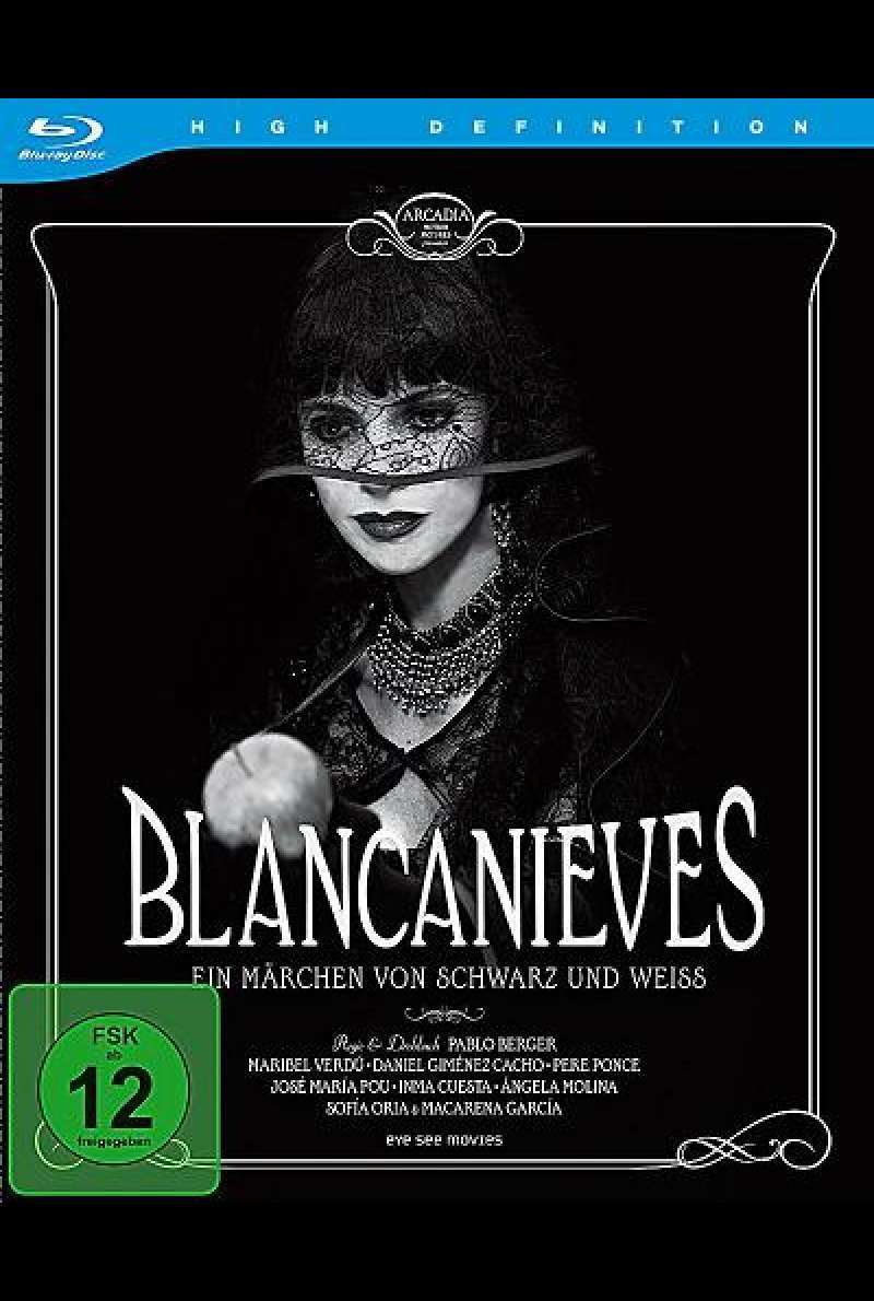 Blancanieves - Blu-ray Cover 