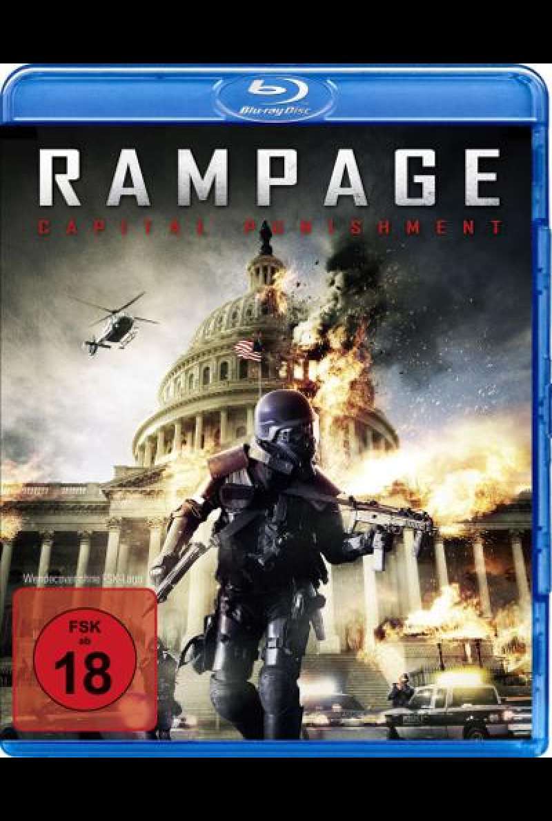 Rampage - Capital Punishment von Uwe Boll - Blu-ray Cover