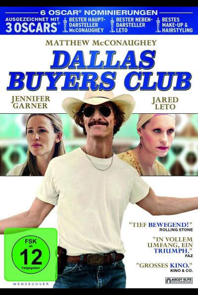 Dallas Buyers Club - DVD-Cover