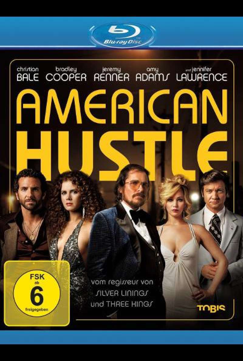 American Hustle von David O. Russell - Blu-ray Cover