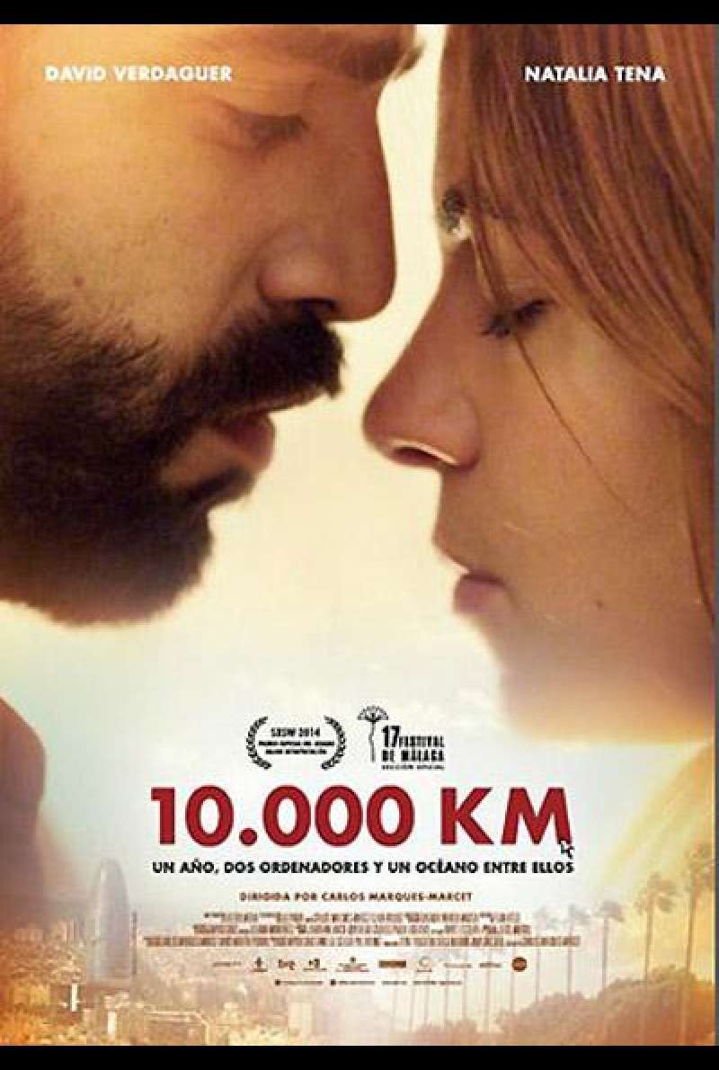 10.000 km von Carlos Marques-Marcet – Filmplakat (ESP)