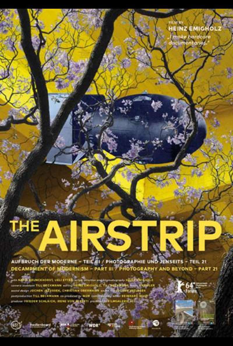 The Airstrip – Aufbruch der Moderne, Teil III von Heinz Emigholz - Filmplakat 
