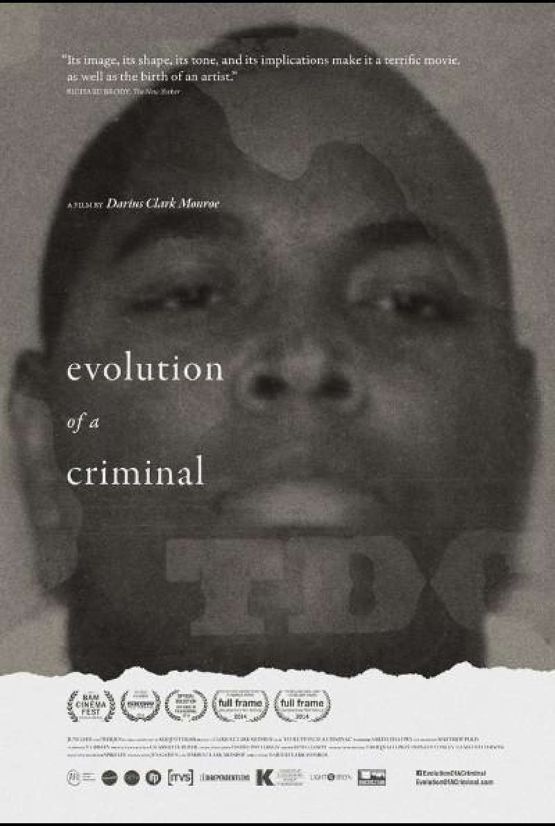 Evolution of a Criminal von Darius Clark Monroe - Filmplakat (US)