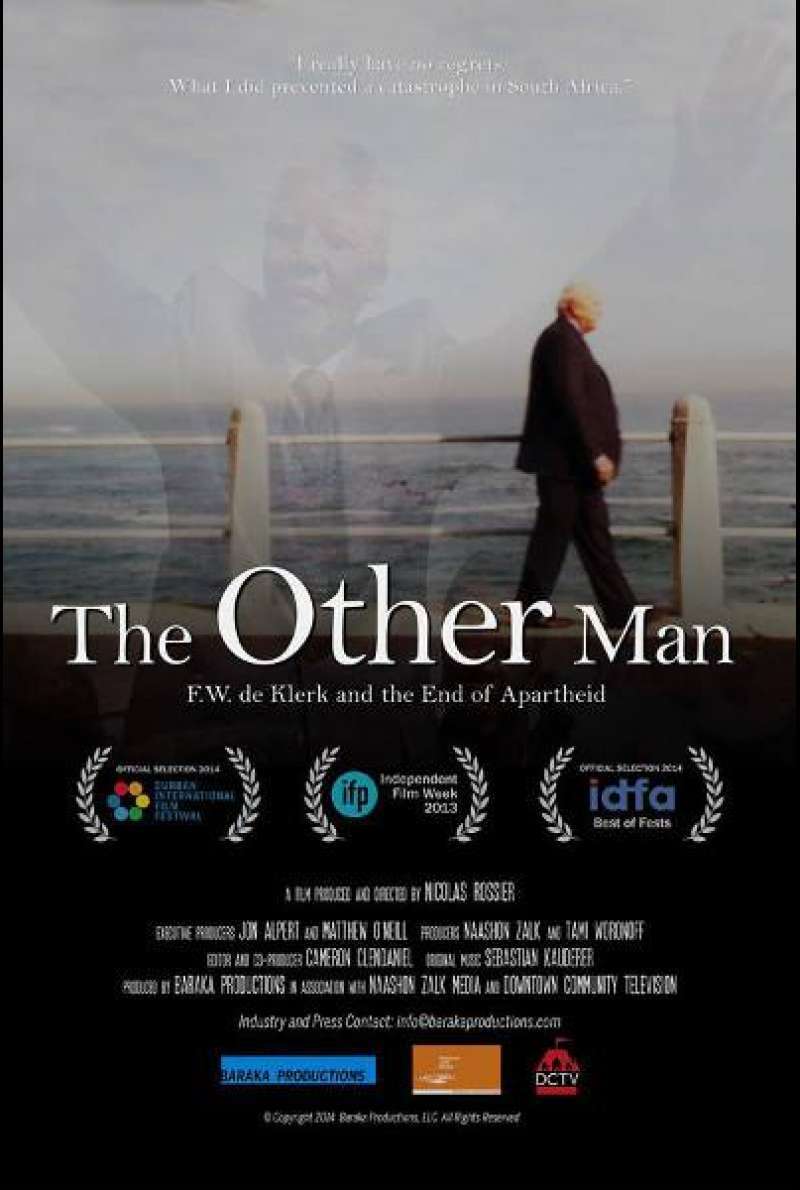 The Other Man - F.W. de Klerk and the End of Apart von Nicolas Rossier - Filmplakat (US)