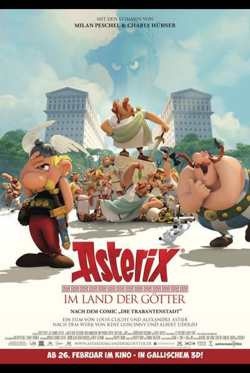 Asterix im Land der Götter - Filmplakat