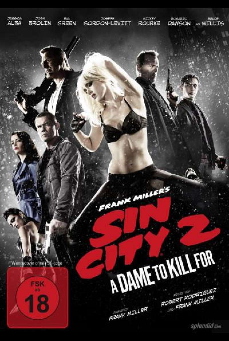 Sin City: A Dame to Kill For von Robert Rodriguez - DVD-Cover