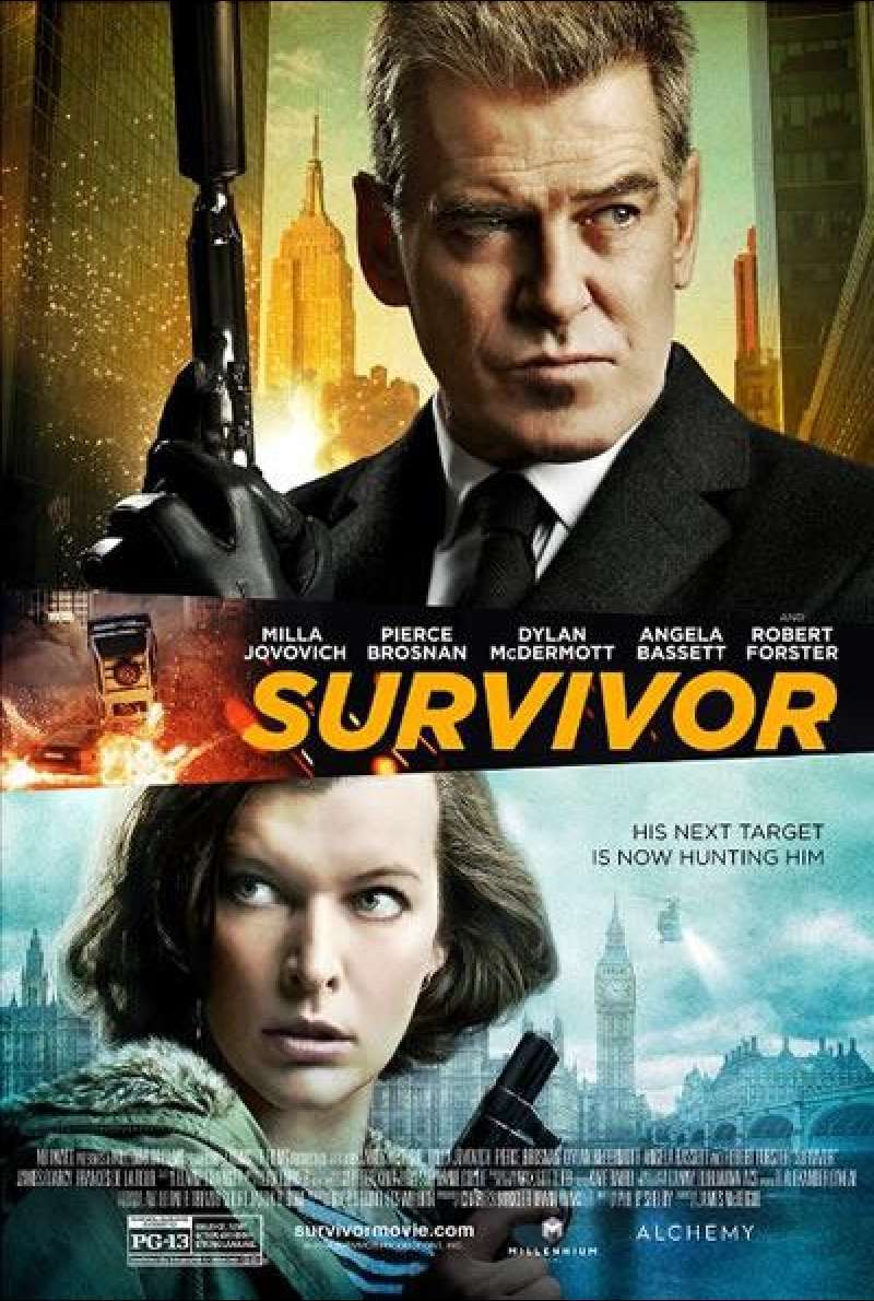 Survivor - Filmplakat (US)