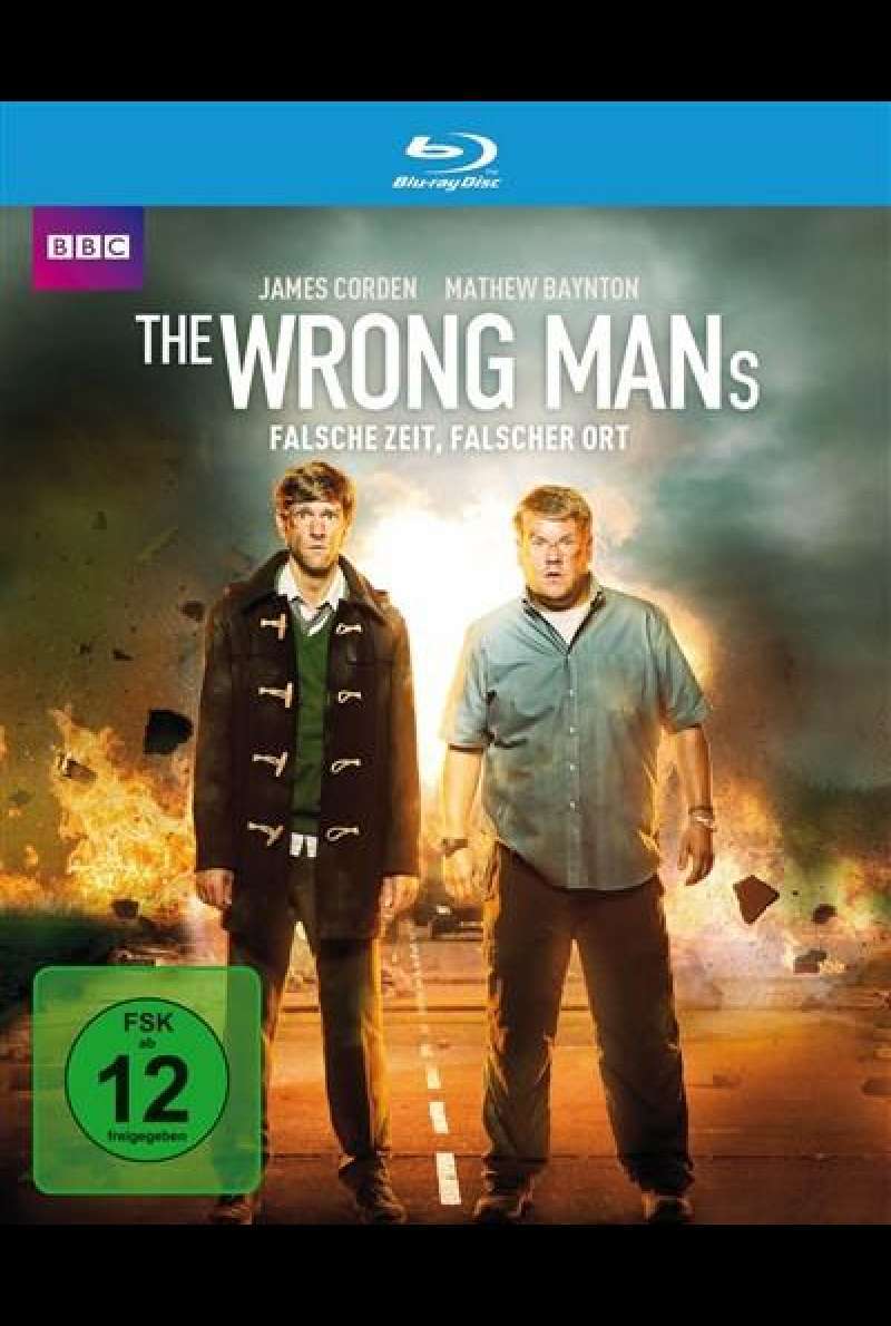 The Wrong Mans - Falsche Zeit, falscher Ort - Blu-ray-Cover