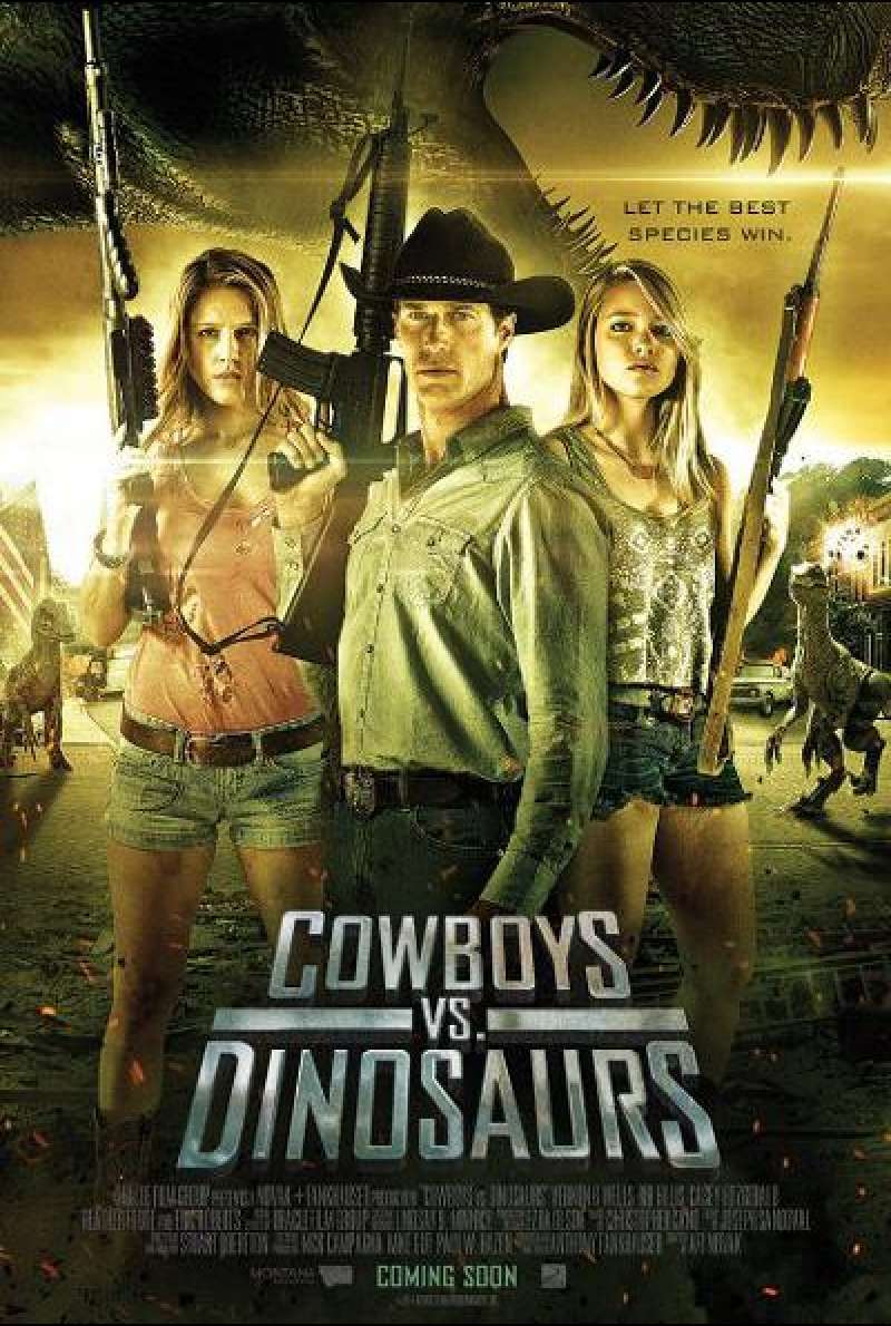 Cowboys vs. Dinosaurs - Filmplakat (US)